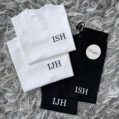 Personalised Shorst & T-Shirt Set