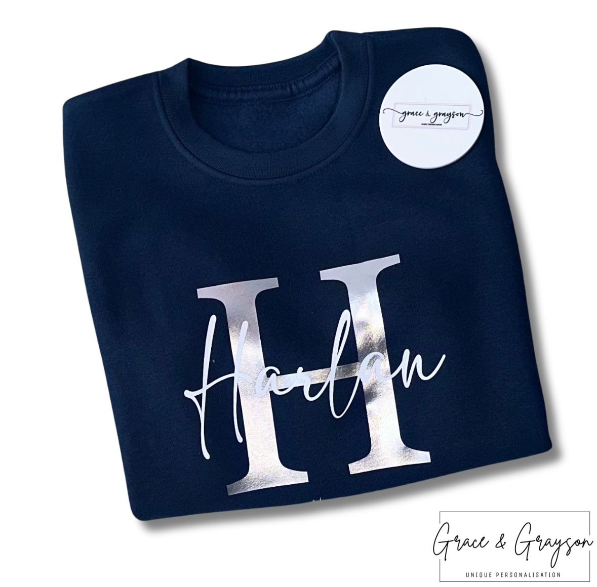 Personalised Name & Initial Sweatshirt