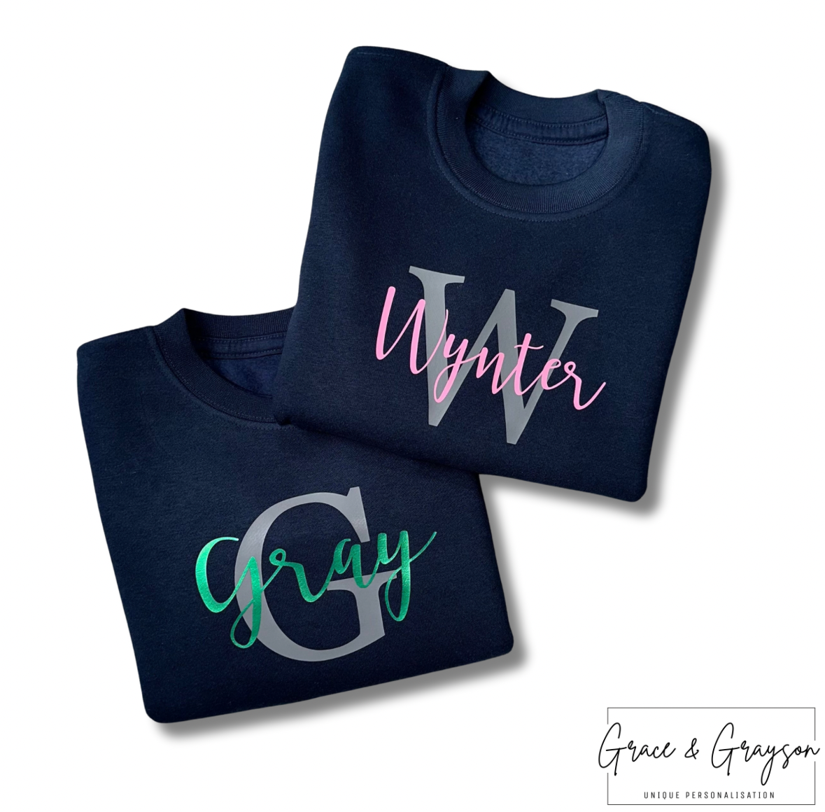 Personalised Name & Initial Sweatshirt