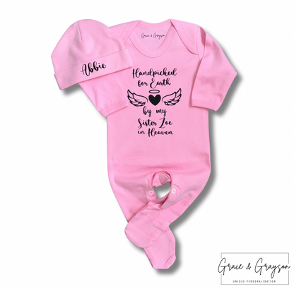 Hand Picked For Earth Baby Grow Set