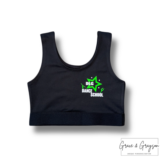 DLG Dance School Sports Top