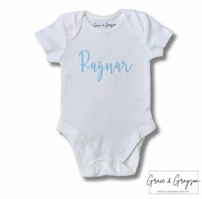 Personalised Baby Vest