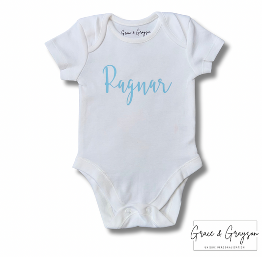 Personalised Baby Vest