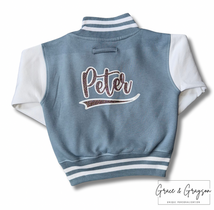 Personalised Swoosh Varsity Jacket