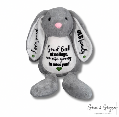 Personalised Good Luck Teddy Bear