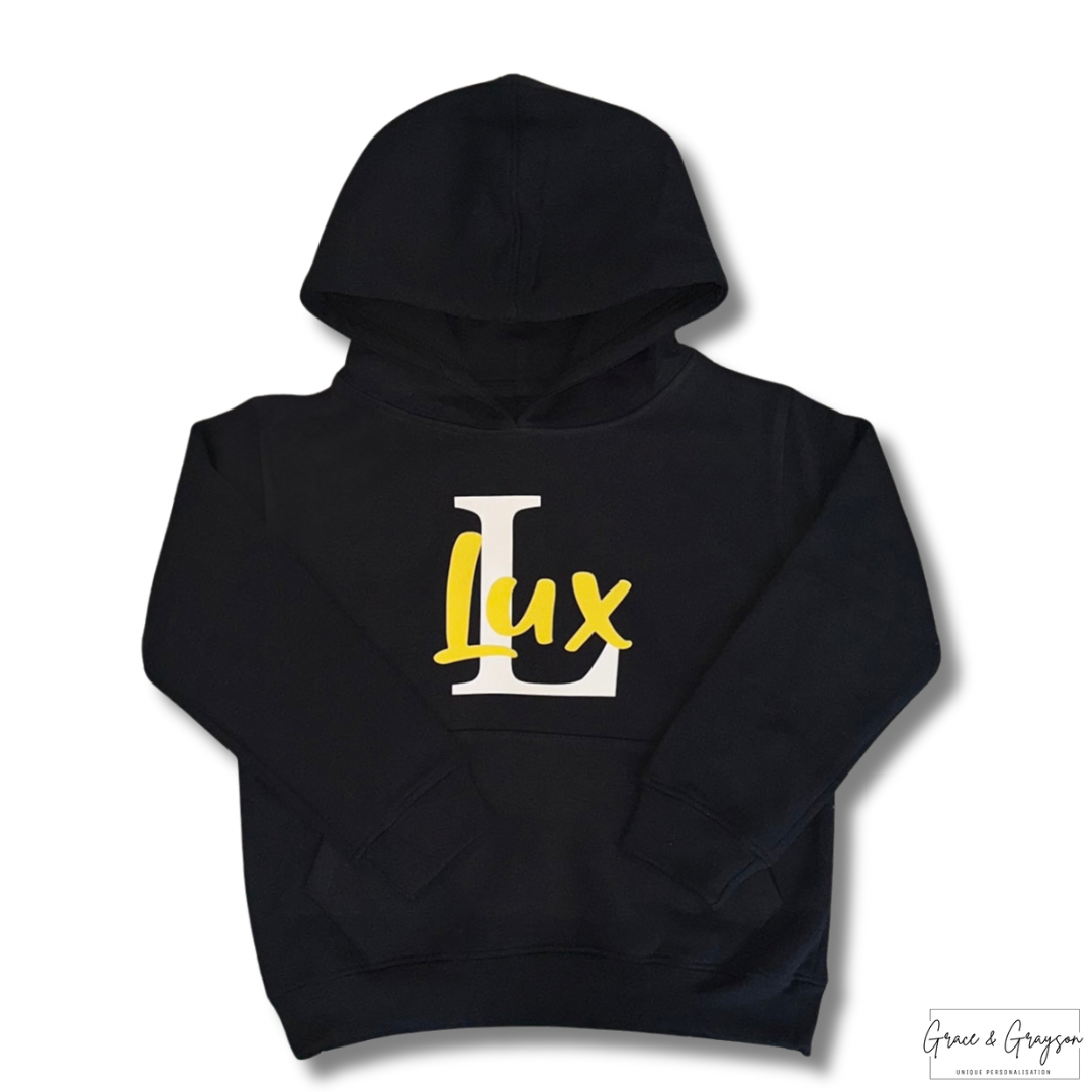 Personalised Name & Initial Hoodie
