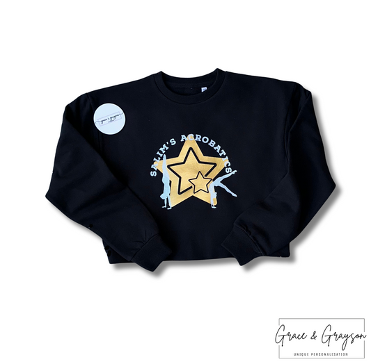 Kids Cropped Dance Sweatshirt