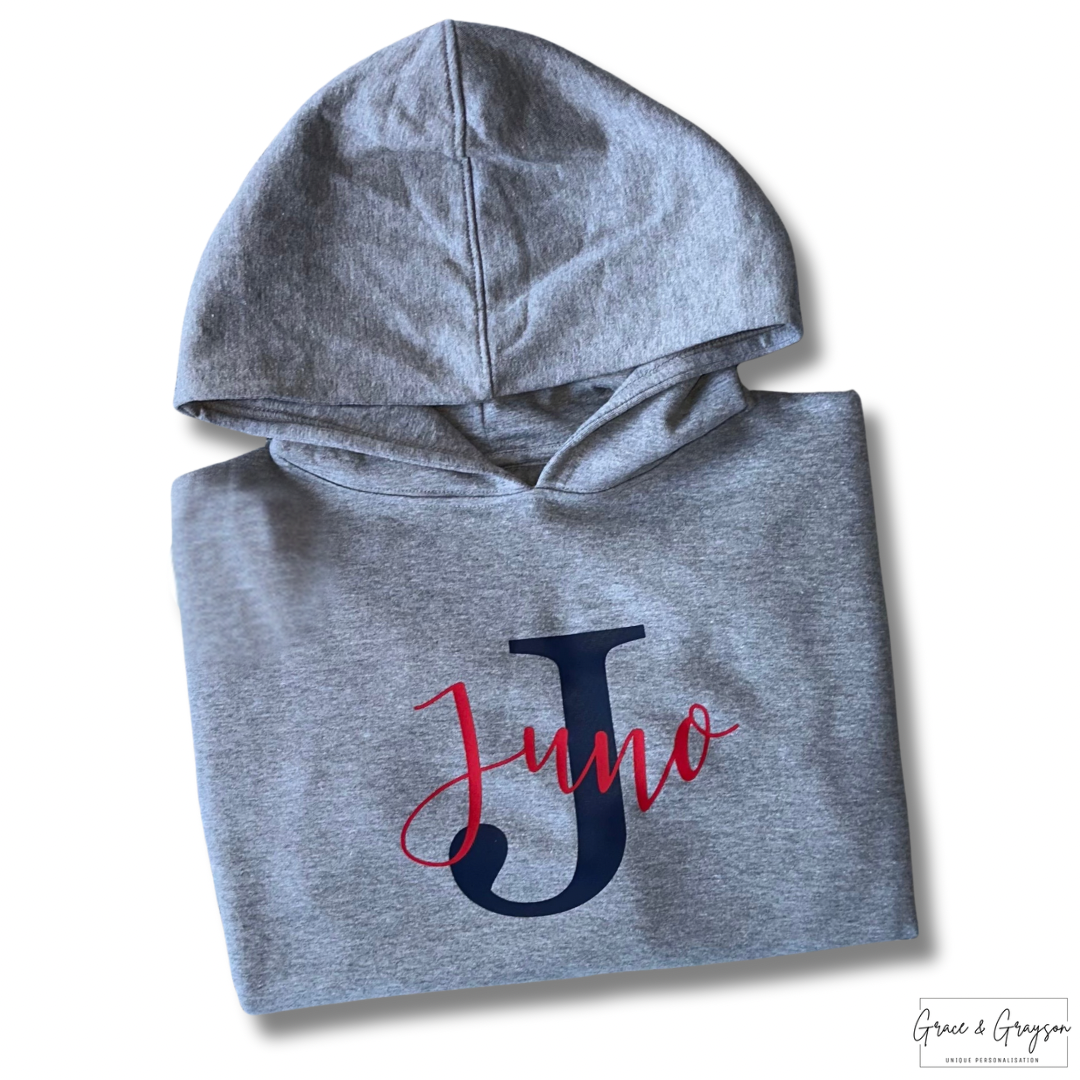 Personalised Name & Initial Hoodie