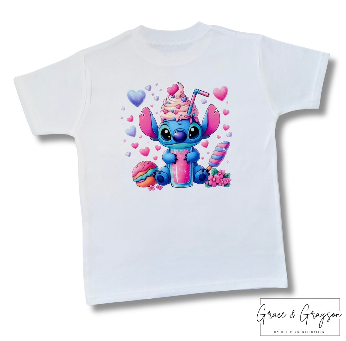Kids Milkshake Stitch T-Shirt