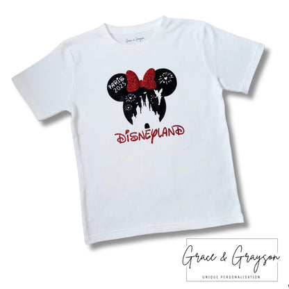 Kids Personalised Classic Disneyland T-Shirt