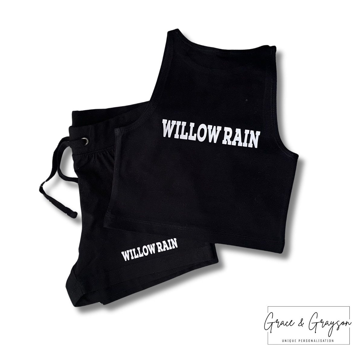 Kids Personalised Crop Set