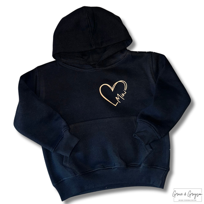 Kids Personalised Mama And Mini Hoodie