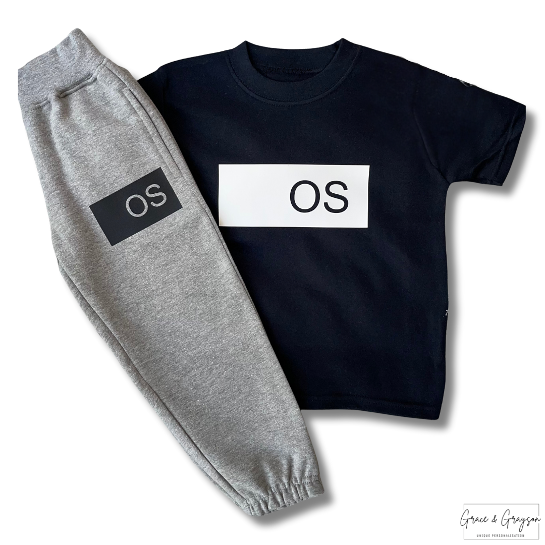 Name Bar T-Shirt & Joggers