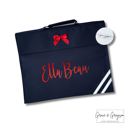 Kids_Personalised_Navy_Bow_Book_Bag