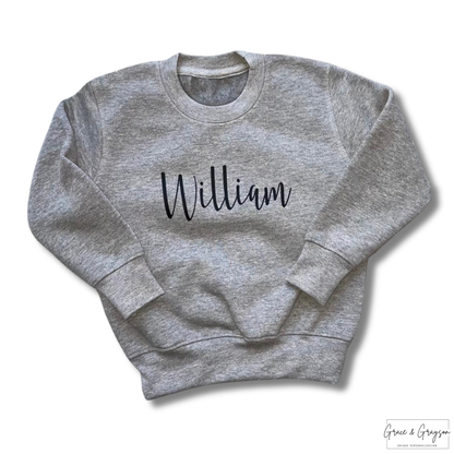 Kids Personalised Sweatshirt