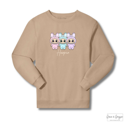 Personalised Labubu Sweatshirt
