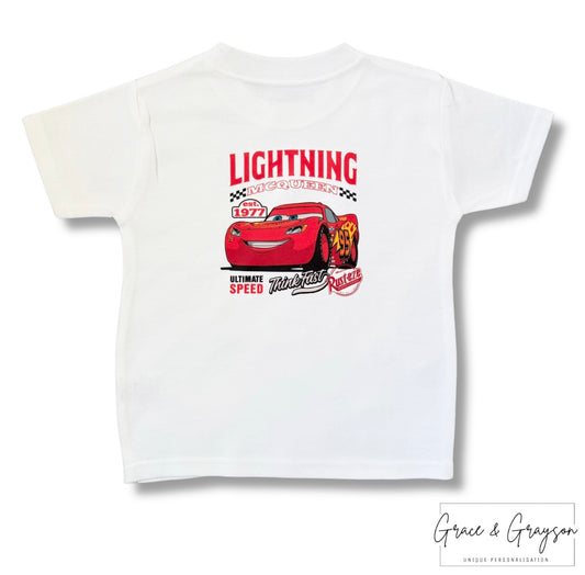 Lightning McQueen Think Fast T-Shirt