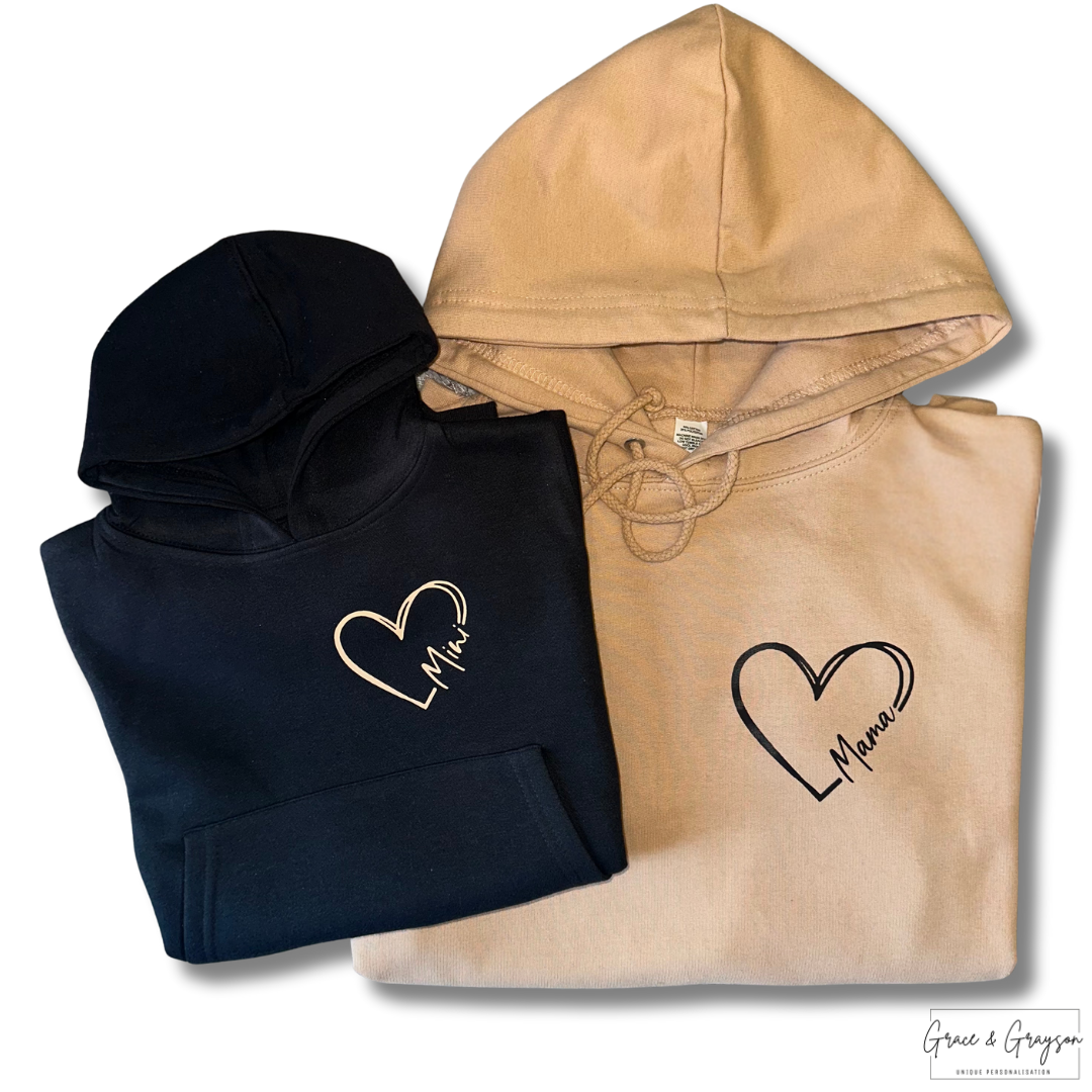 Mama And Mini Matching Hoodie