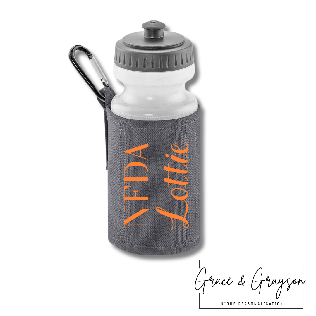 Nicky Figgins Dance Academy Slate Grey Sports Bottle