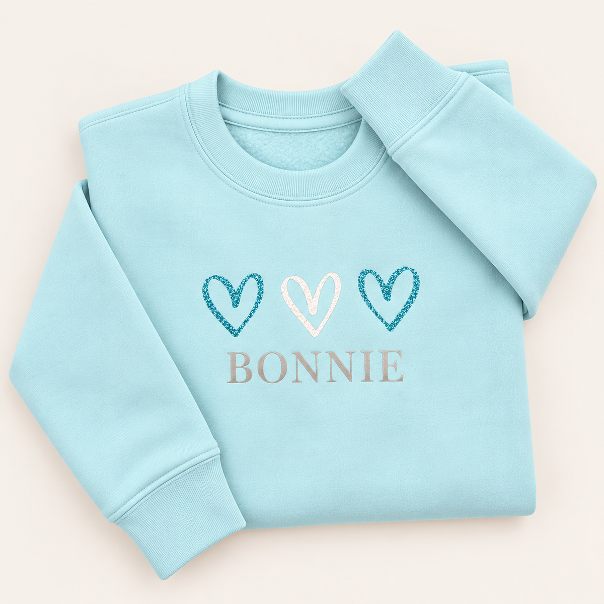 Personalised Heart Sweatshirt