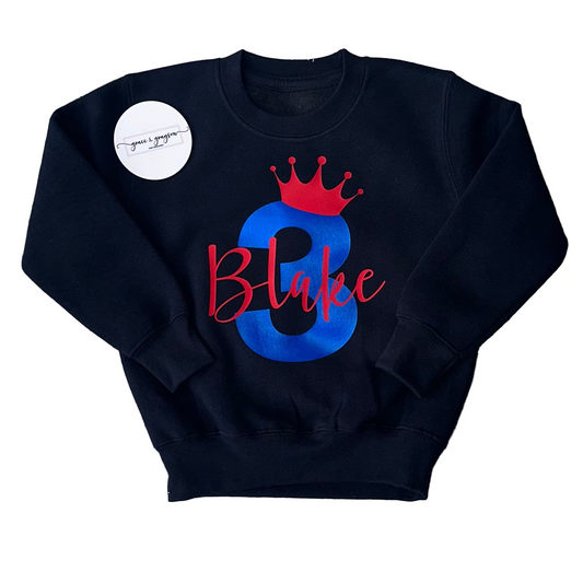 Personalised Birthday Sweatshirt