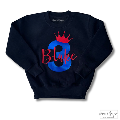 Personalise Birthday Sweatshirt 
