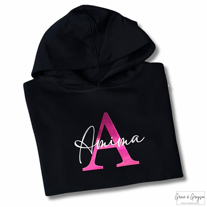 Personalised Name & Initial Hoodie