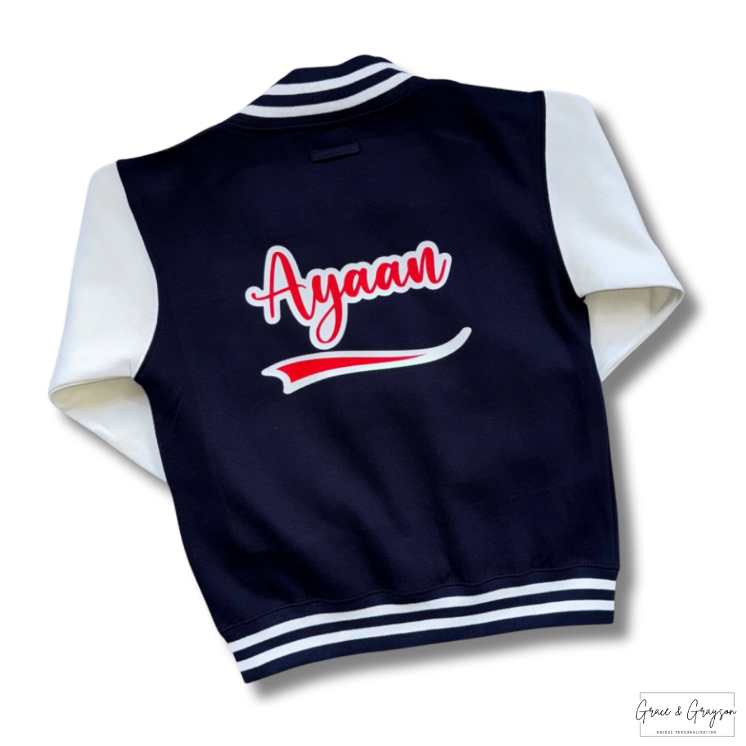 Personalised Classic Varsity Jacket