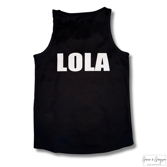 DLG Dance School Sports Vest