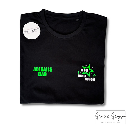 Personalised Dance Dad I Don't Dance I Just Finance T-Shirt
