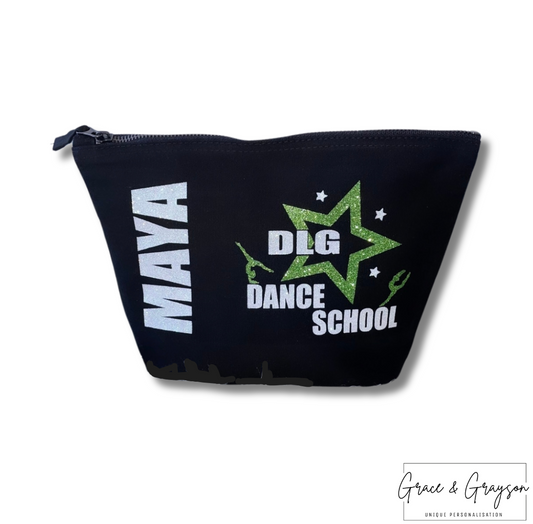 Personalised Dance School Accessory Pouch