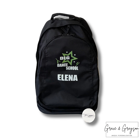 DLG Dance School Pull Along Wheelie Bag