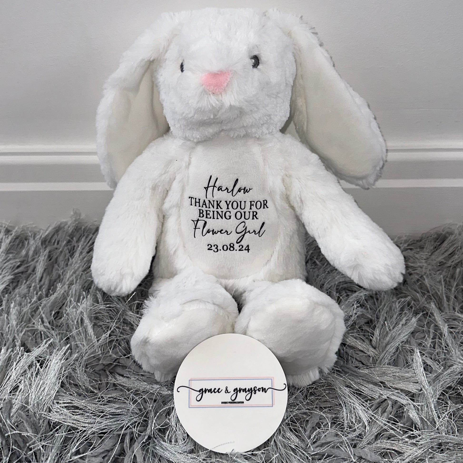 Personalised Flower Girl Teddy