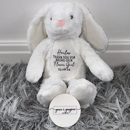 Personalised Flower Girl Teddy