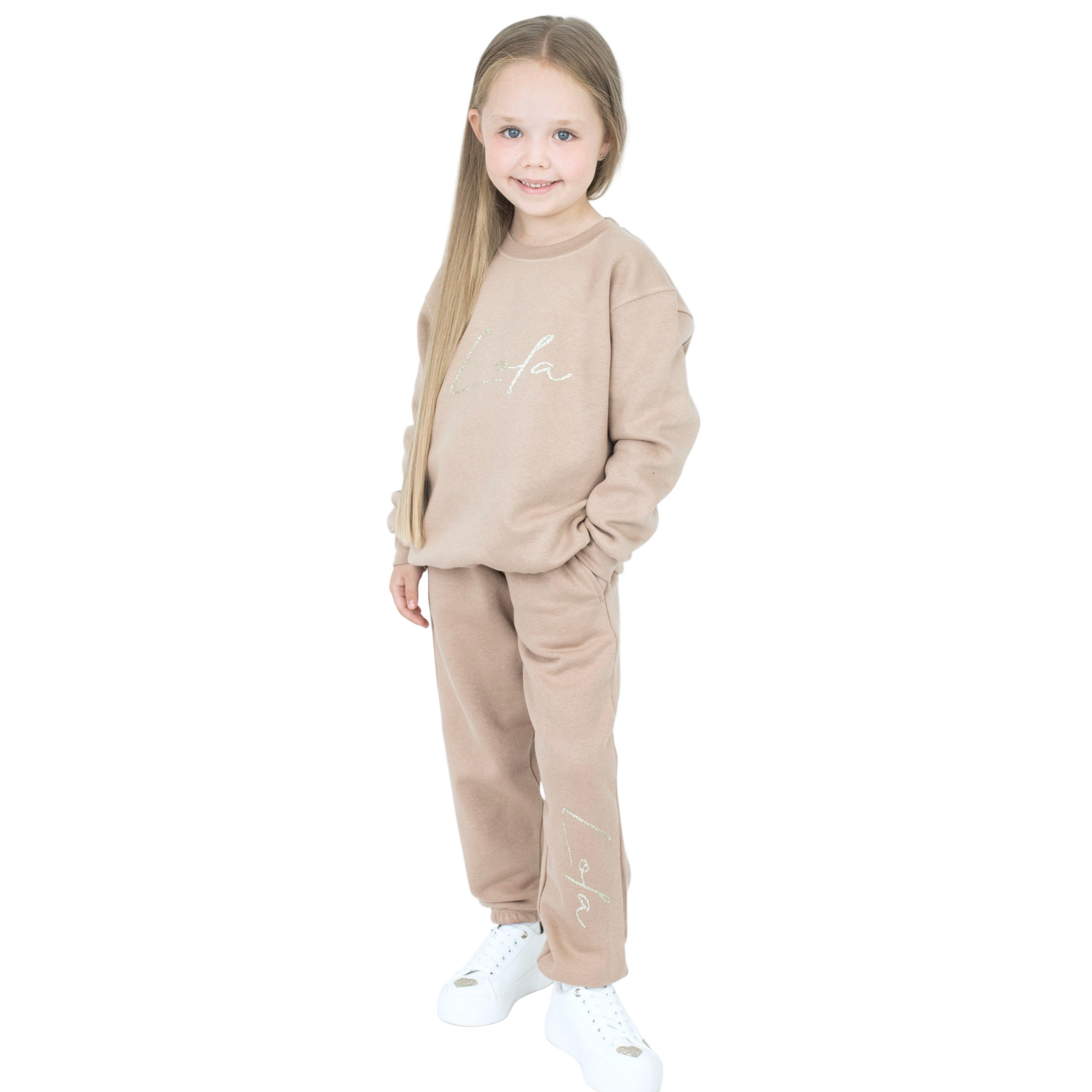 Personalised Warm Taupe Tracksuit