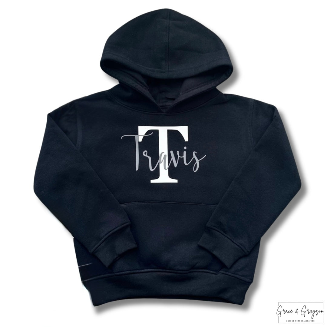 Personalised Name & Initial Hoodie