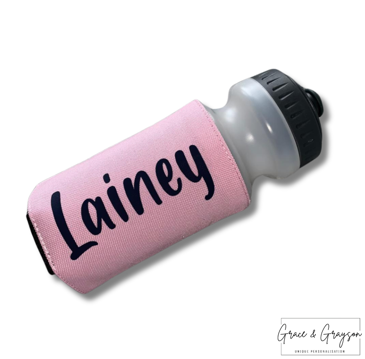 Personalised Pink Sports Bottle