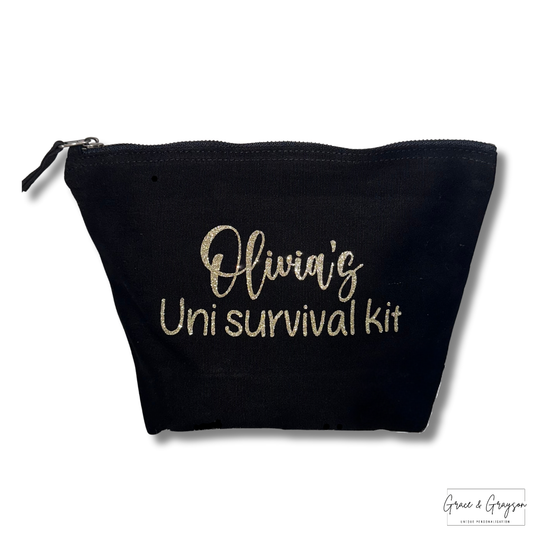 Personalised Heart Accessory Pouch