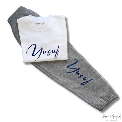 Personalised T-Shirt & Joggers Boys 