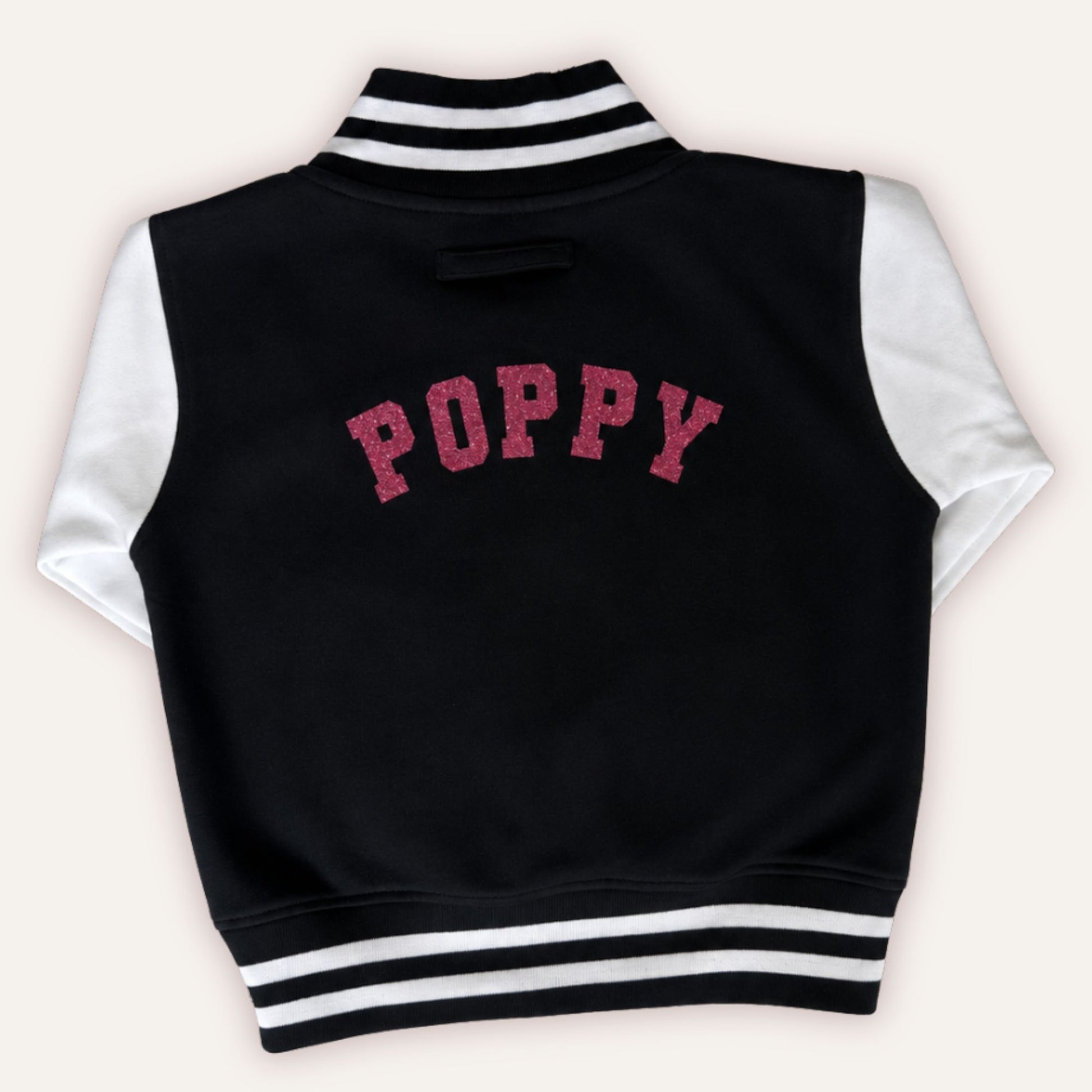 Personalised kids varsity jacket UK