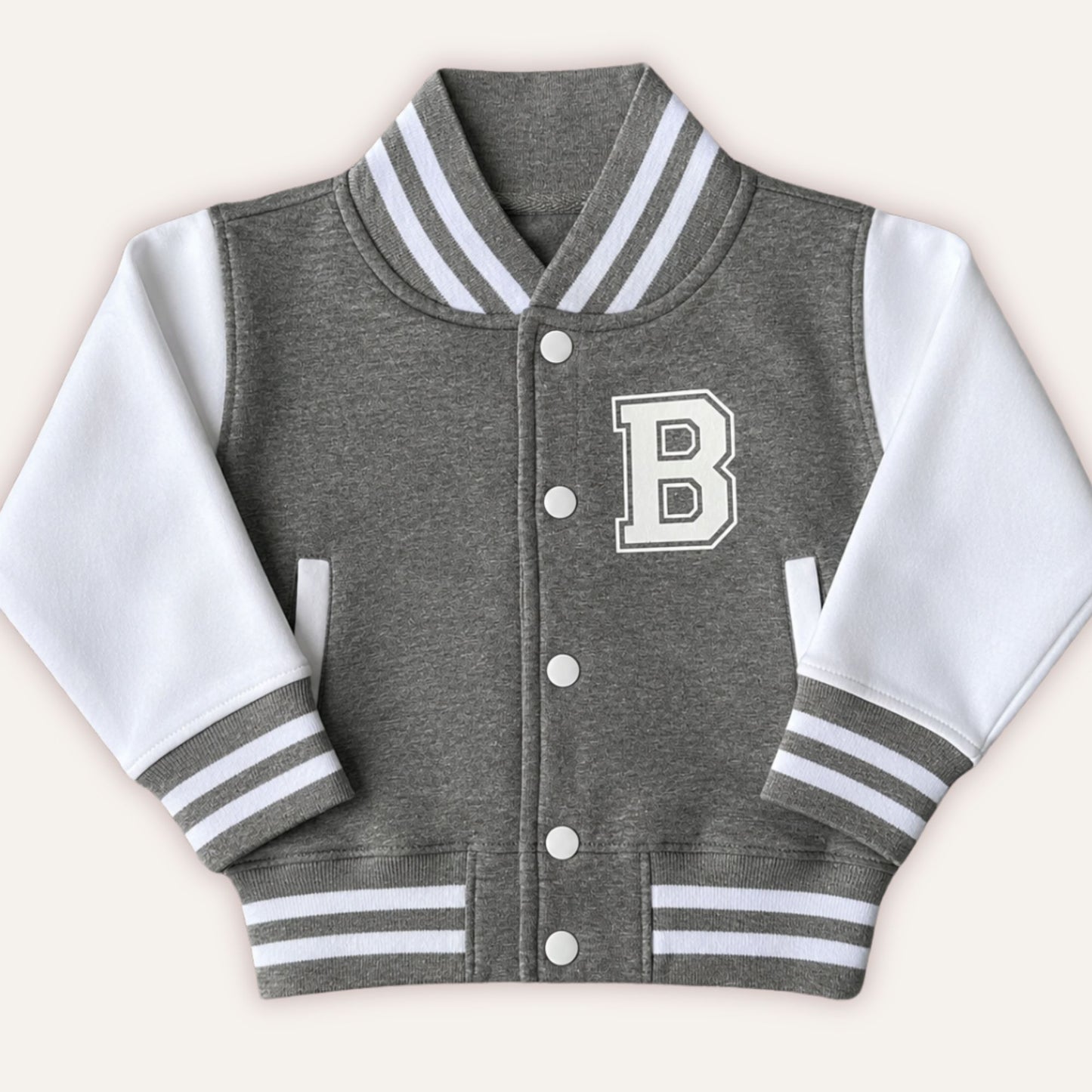 Personalised retro varsity jacket