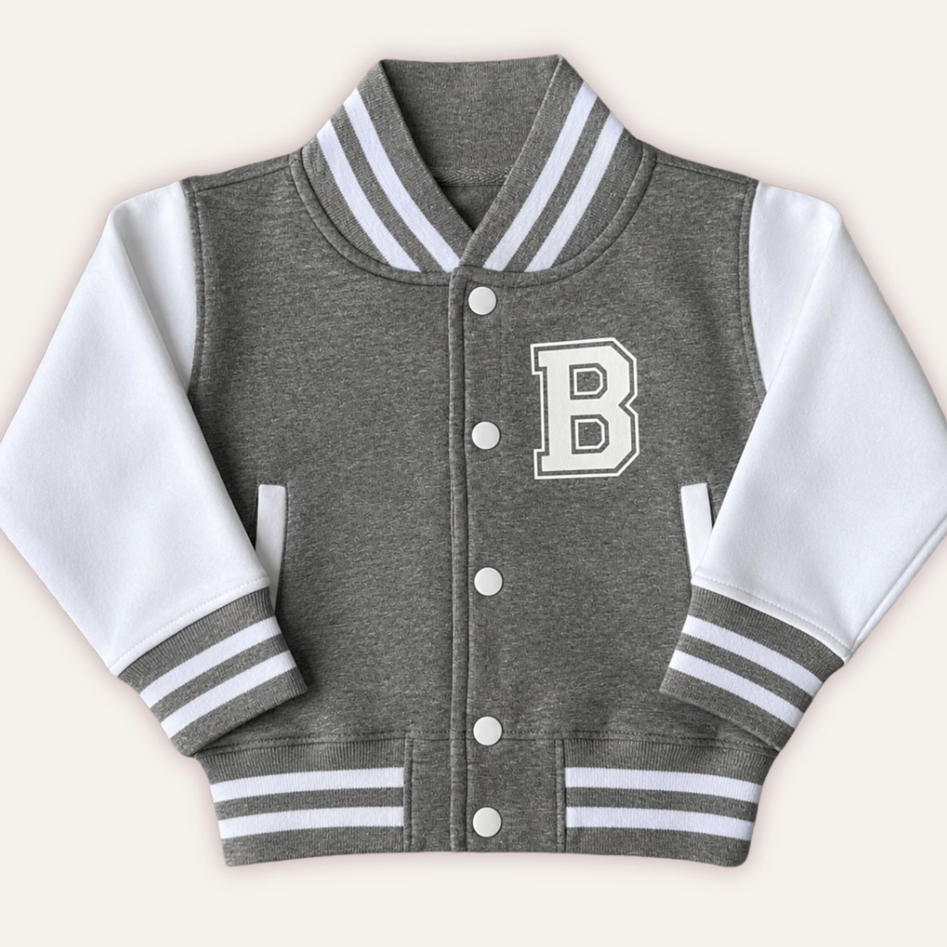 Personalised retro varsity jacket