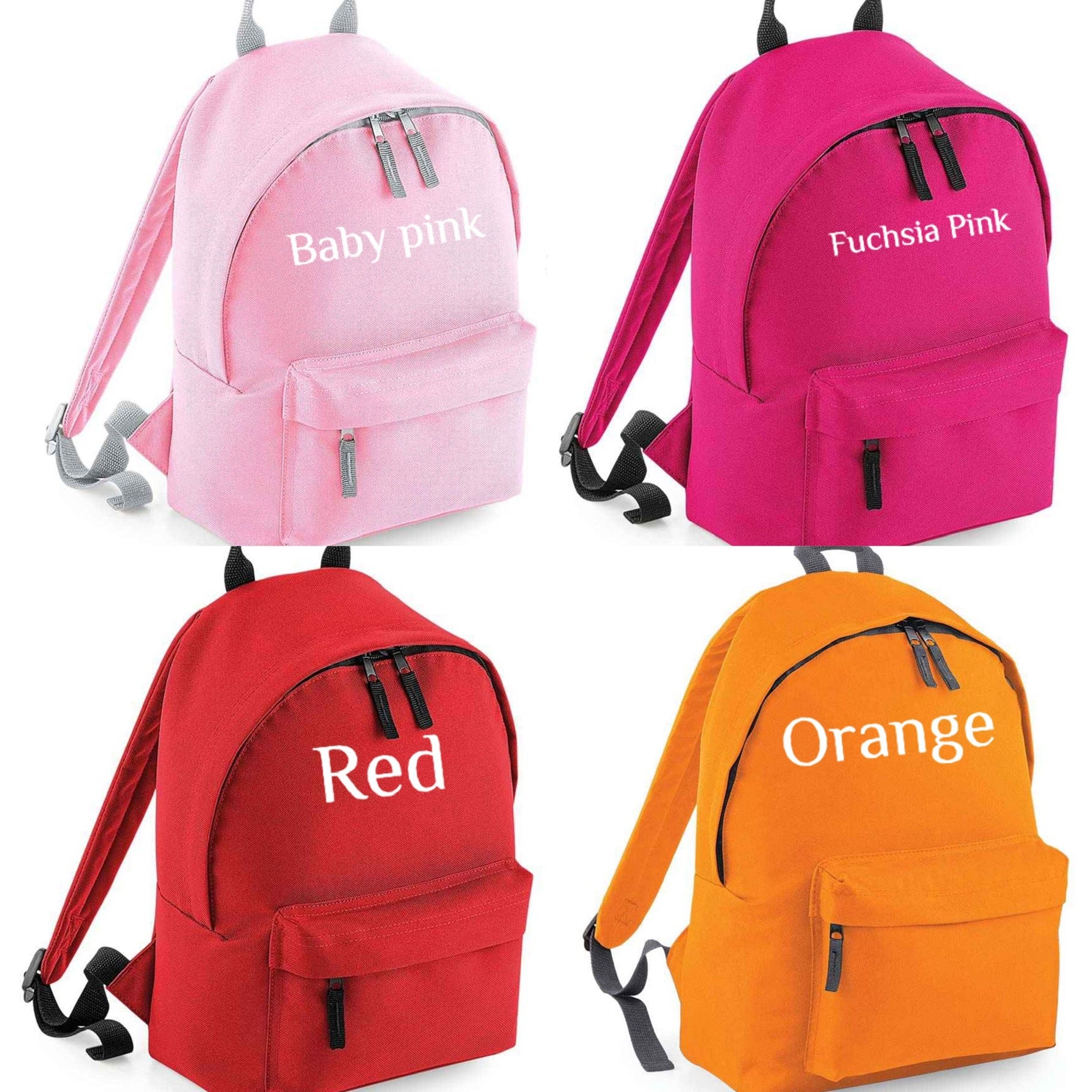  "Personalised school backpack for children"