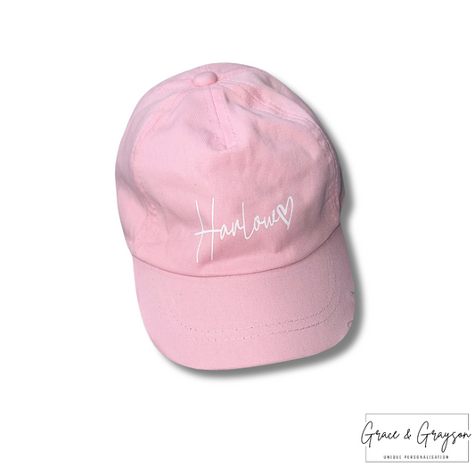 Younger Kids Personalised Soft Cap