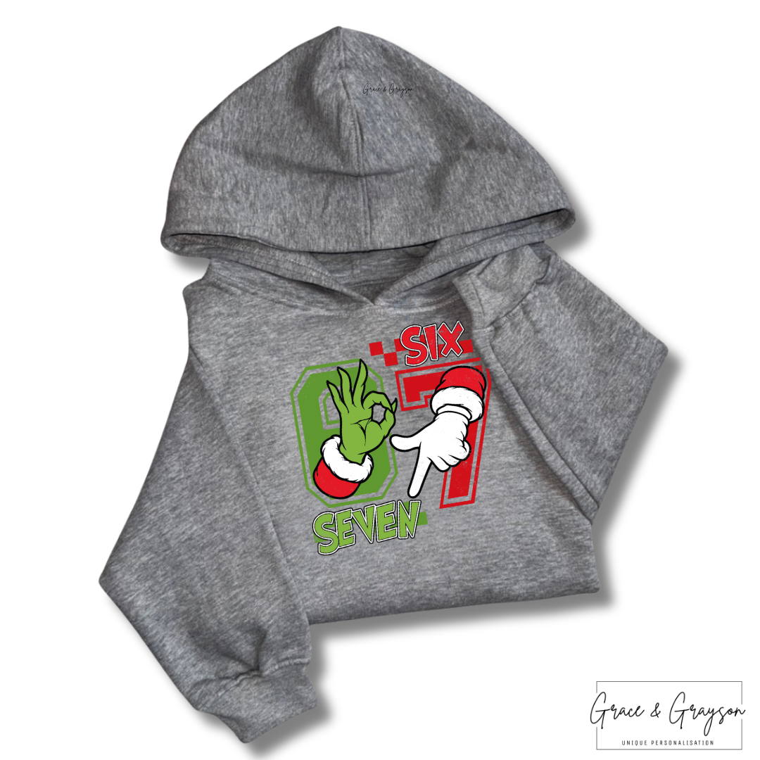 Personalised 67 Six Seven Hoodie
