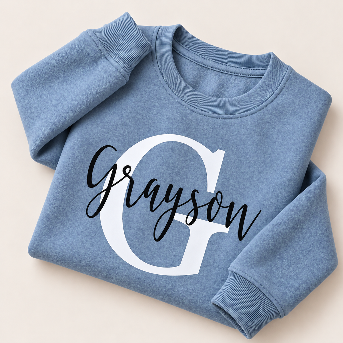 Personalised Name & Initial Sweatshirt