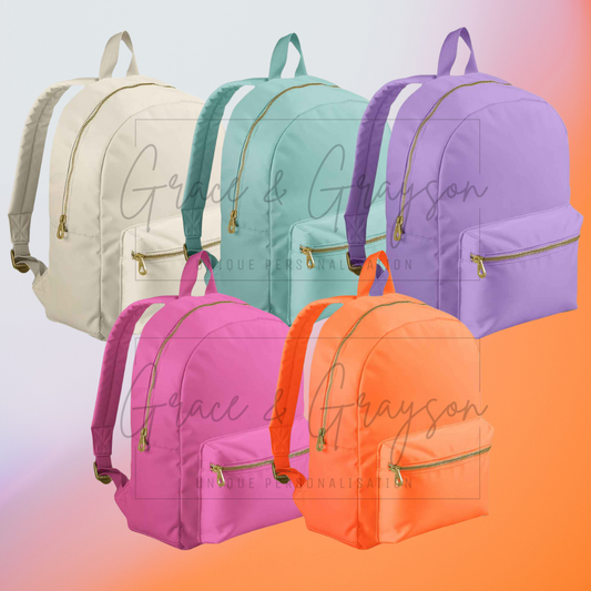 Personalised Sorbet Backpacks