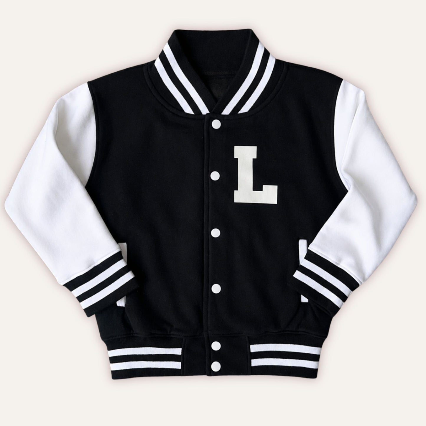 Unisex personalised varsity jacket UK