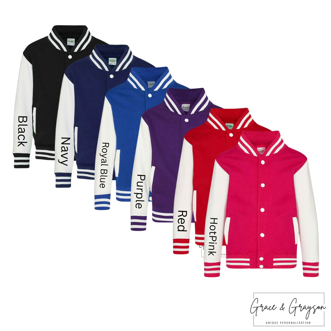 Personalised Varsity Jacket