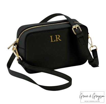 Personalised Initials Boutique Cross Body Bag